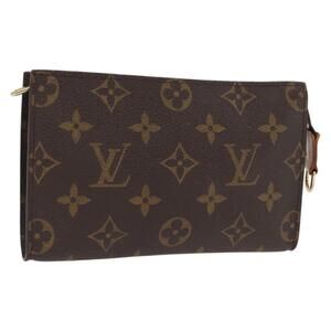 LOUIS VUITTON Monogram Bucket PM Accessory Pouch LV Auth 161182